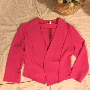 Pink blazer